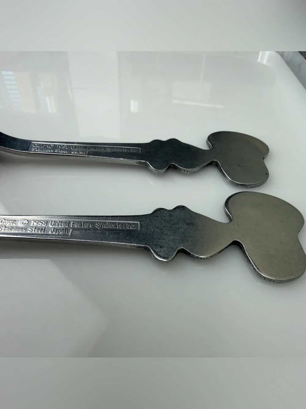 Vintage Snoopy Stainless Steel Spoons – Set of 2